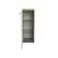 Unterschrank 'B.Style' braun, weiß foliert 30,2 x 82,6 x 32 cm links