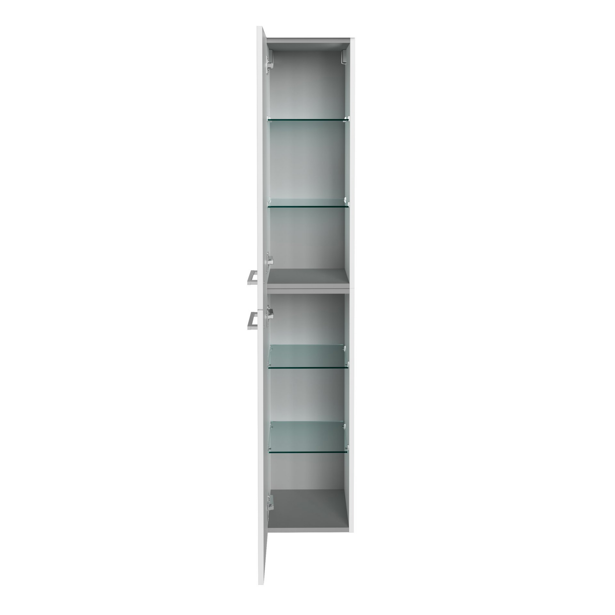 Hochschrank 'B.Style' weiß 30 x 162 x 31,6 cm links + product picture