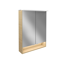 LED-Spiegelschrank 'B.Style' braun 60 x 81,2 x 15,3 cm