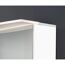 Weißer Spiegelschrank B.STYLE SPS 2T mit Ablage
