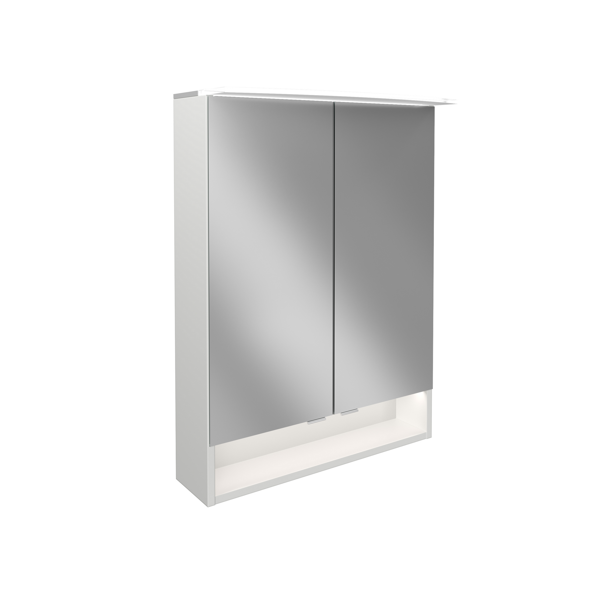 LED-Spiegelschrank 'B.Style' weiß 60 x 81,2 x 15,3 cm + product picture