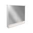 Verkleinertes Bild von LED-Spiegelschrank 'B.Style' weiß 80 x 81,2 x 15,3 mm