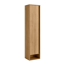 Hochschrank 'Natura' braun matt 38 x 166,5 x 32 cm links