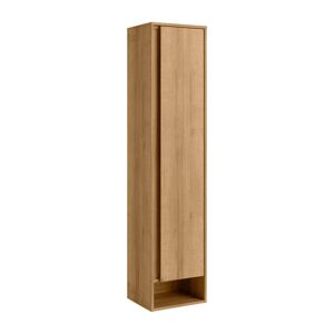Hochschrank 'Natura' braun matt 38 x 166,5 x 32 cm rechts