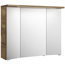 LED-Spiegelschrank 'Primo' braun 90 x 72 x 20 cm