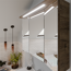 LED-Spiegelschrank 'Primo' braun 90 x 72 x 20 cm