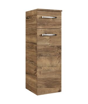 Unterschrank 'Primo' braun foliert 30 x 90,5 x 33 cm
