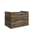 Waschbeckenunterschrank 'Primo' braun foliert 75 x 51 x 49 cm