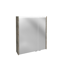 LED-Spiegelschrank 'Denver' braun 60 x 68,5 x 16 cm