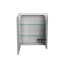 LED-Spiegelschrank 'Denver' braun 60 x 68,5 x 16 cm