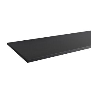 Waschtischplatte 'Oxford' schwarz 90,6 x 1,2 x 49,2 cm