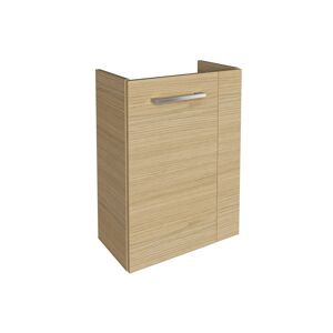 Waschbeckenunterschrank 'SBC' braun matt 44 x 60 x 24,3 cm links