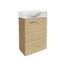 Waschbeckenunterschrank mit Aufsatzwaschbecken