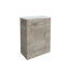 Waschbeckenunterschrank 'SBC' braun matt 44 x 60 x 24,3 cm links