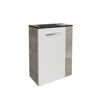 Waschtischunterschrank mit Waschbeckenaufsatz