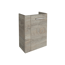 Waschbeckenunterschrank 'SBC' braun matt 44 x 60 x 24,3 cm rechts