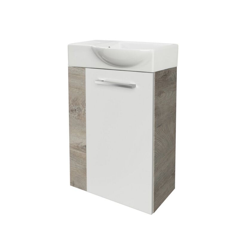 Waschbeckenunterschrank mit Waschbecken