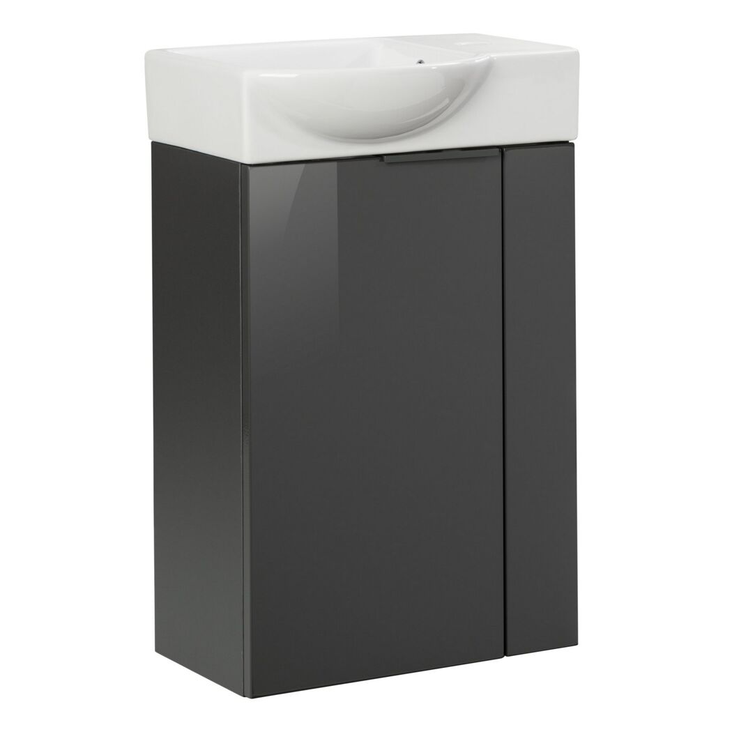 Waschbeckenunterschrank mit Waschbecken