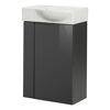 Waschbeckenunterschrank mit Waschbecken