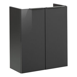 Waschbeckenunterschrank 'SBC' anthrazit matt 52 x 60 x 24,3 cm