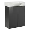 Waschbeckenunterschrank mit Unterschrank