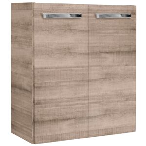 Waschbeckenunterschrank 'SBC' braun matt 52 x 60 x 24,3 cm