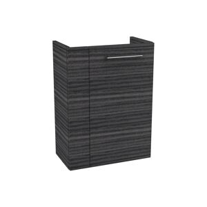 Waschbeckenunterschrank 'SBC' braun matt 44 x 60 x 24,3 cm rechts