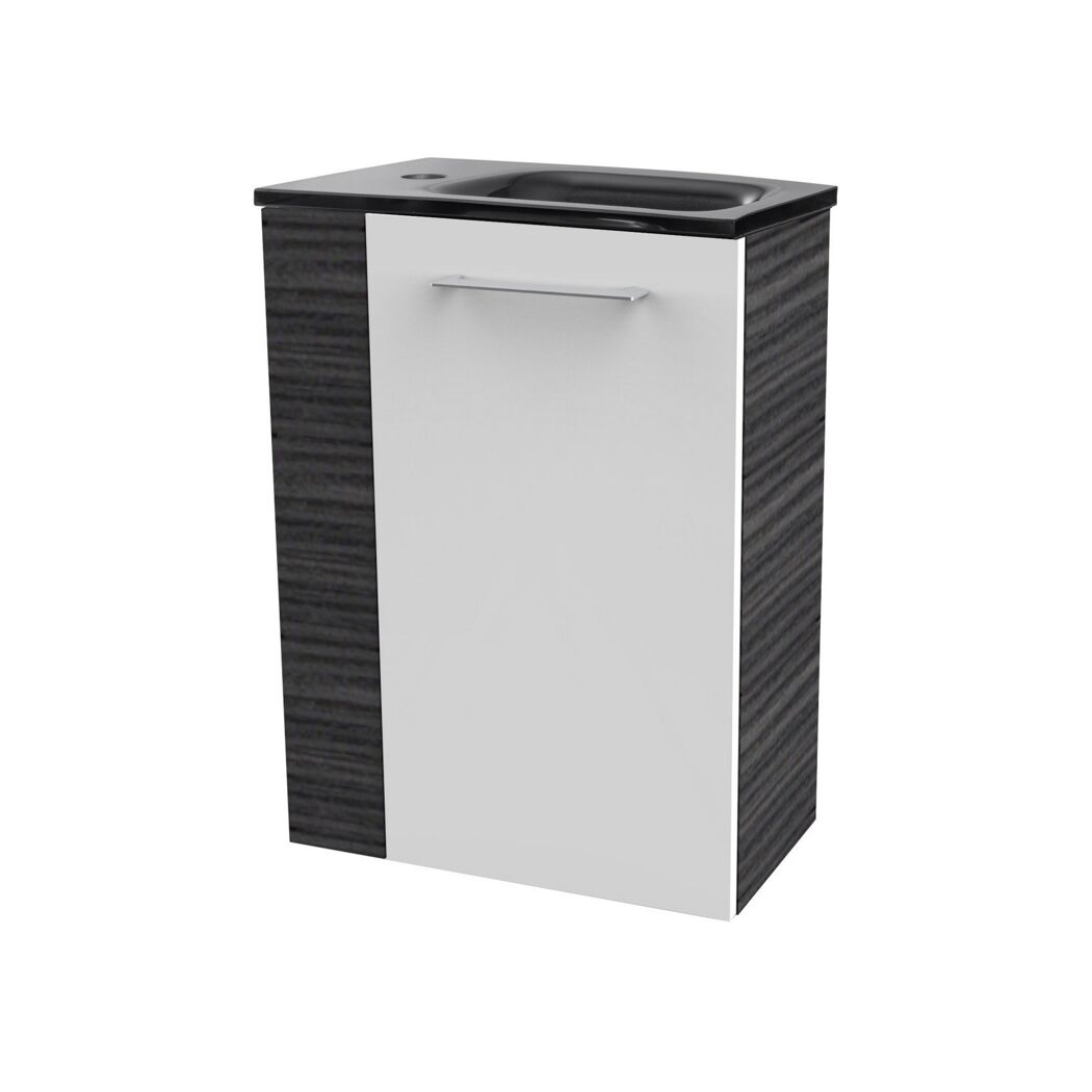 Waschbeckenunterschrank mit Waschbecken und Unterschrank