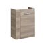 Waschbeckenunterschrank 'SBC' braun matt 44 x 60 x 24,3 cm rechts