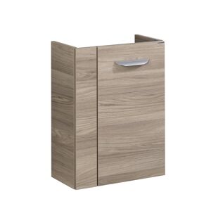 Waschbeckenunterschrank 'SBC' braun matt 44 x 60 x 24,3 cm rechts