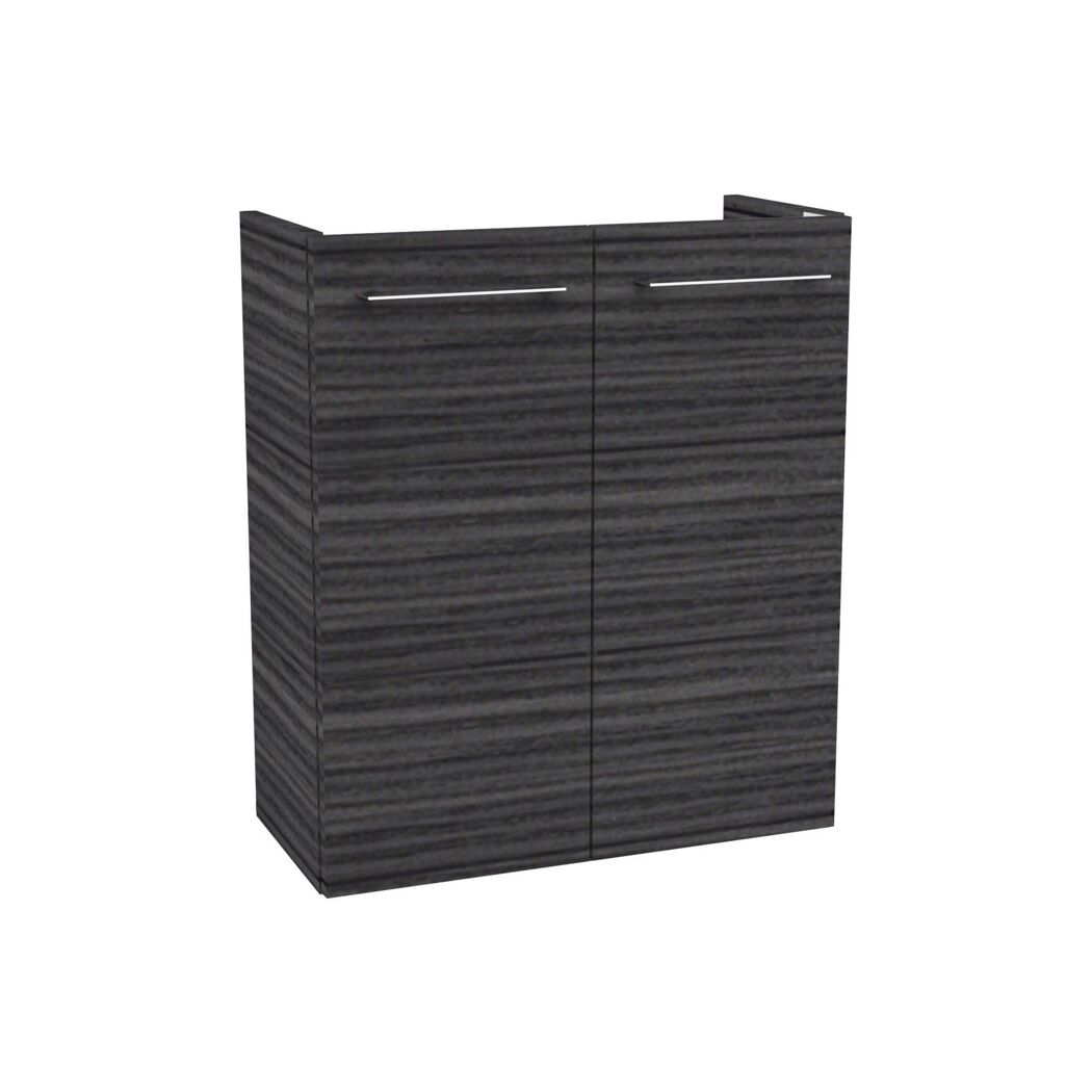 Waschbeckenunterschrank 'SBC' braun matt 52 x 60 x 24,3 cm