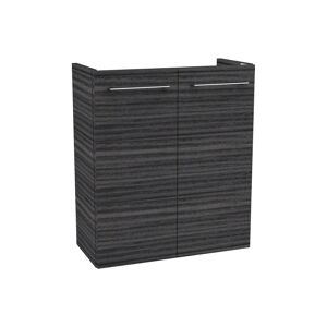 Waschbeckenunterschrank 'SBC' braun matt 52 x 60 x 24,3 cm