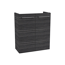 Waschbeckenunterschrank 'SBC' braun matt 52 x 60 x 24,3 cm