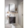 Waschbeckenunterschrank 'SBC' braun matt 52 x 60 x 24,3 cm