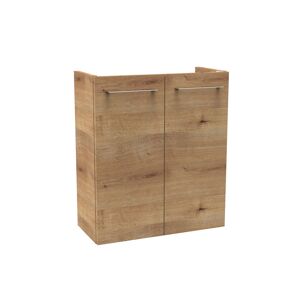 Waschbeckenunterschrank 'SBC' braun matt 52 x 60 x 24,3 cm