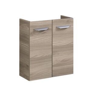 Waschbeckenunterschrank 'SBC' braun matt 52 x 60 x 24,3 cm