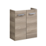 Waschbeckenunterschrank 'SBC' braun matt 52 x 60 x 24,3 cm