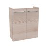 Waschbeckenunterschrank 'SBC' braun matt 52 x 60 x 24,3 cm