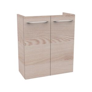 Waschbeckenunterschrank 'SBC' braun matt 52 x 60 x 24,3 cm