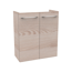 Waschbeckenunterschrank 'SBC' braun matt 52 x 60 x 24,3 cm
