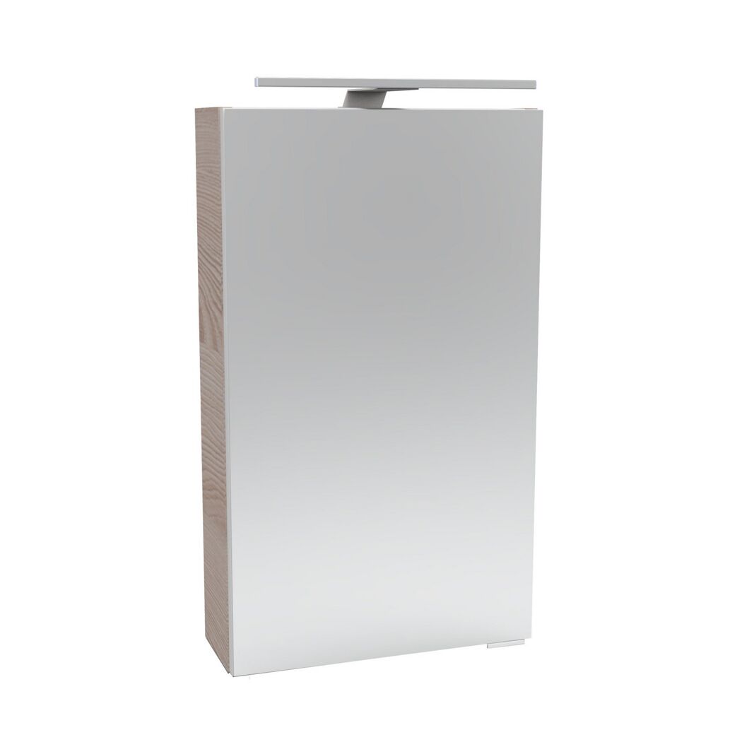 Hochschrank mit Spiegeltür und Ablage