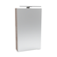 LED-Spiegelschrank 'SBC' braun 40 x 68 x 15,3 cm links