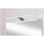 LED-Spiegelschrank 'SBC' braun 40 x 68 x 15,3 cm links