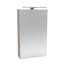 LED-Spiegelschrank 'SBC' braun 40 x 68 x 15,3 cm rechts