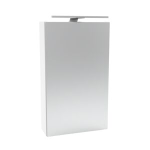 LED-Spiegelschrank 'SBC' weiß matt 40 x 68 x 15,3 cm rechts
