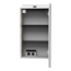 LED-Spiegelschrank 'SBC' braun 40 x 68 x 15,3 cm rechts