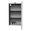LED-Spiegelschrank 'SBC' dunkelbraun 40 x 68 x 15,3 cm rechts