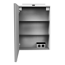 LED-Spiegelschrank 'SBC' weiß 50 x 68 x 15,3 cm links