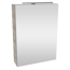 LED-Spiegelschrank 'SBC' braun 50 x 68 x 15,3 cm rechts