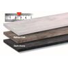 Arbeitsplatte HYPE3.0 mit Maßstab, Beton Light, Nature Oak und Dark Stone